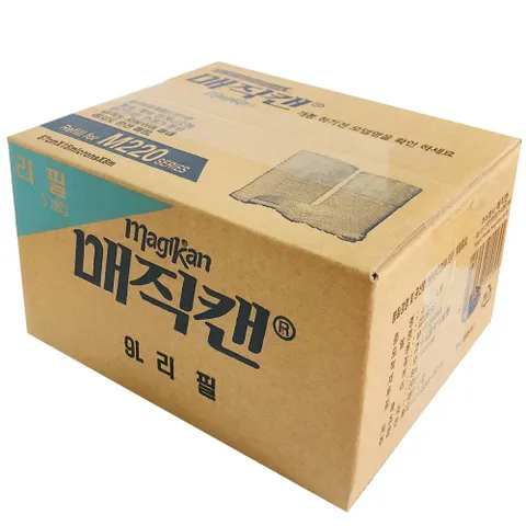 매직캔 쓰레기통 전용 리필봉투 9L 5개입 5개입 리필봉투 M220 9L 전용