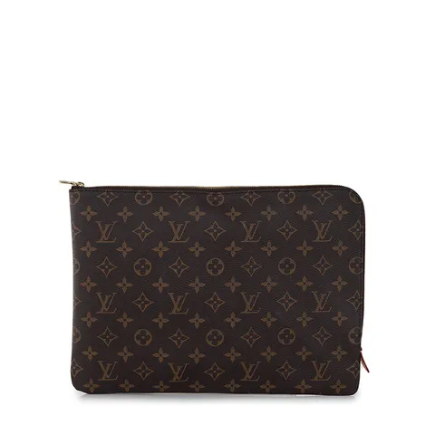 [중고명품] 루이비통 브라운 모노그램 에튀 보야주 MM 클러치