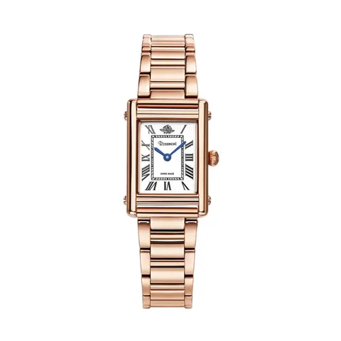 [롯데백화점][마션틴트(잡화)](로즈몽) 공식수입 스위스메이드 로즈골드 여성 메탈시계 RS#68-05MT