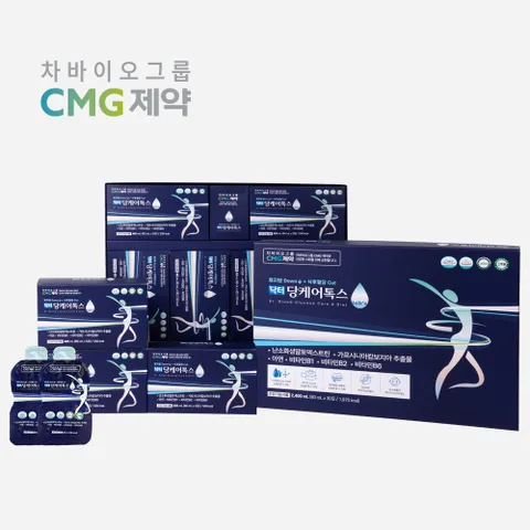 차바이오 CMG제약 닥터 당케어톡스 혈당 다이어트 체지방케어 80ml x 30포