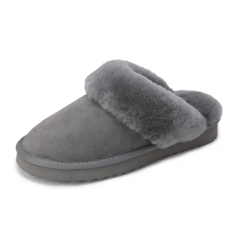 금강 랜드로바 여성 캐주얼 경량 방한 양털 슬리퍼 LANBOC4908WG7 그레이 463691