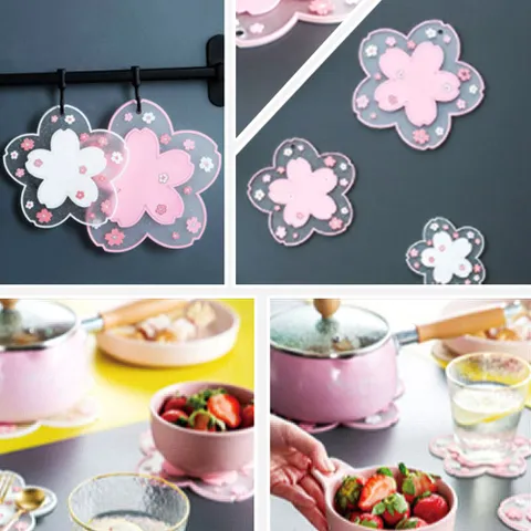 받침대 논슬립 프라이팬 주방 매트 그릇 냄비 냄비받침대 실리콘냄비받침대 캠핑냄비받침