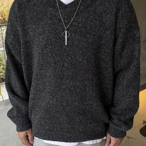 [브리치]  / 페페 브이넥 니트