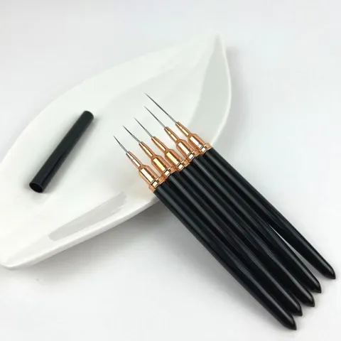 5종세트 네일아트 고급 브러쉬 아이라인 패티큐어 여름 휴가