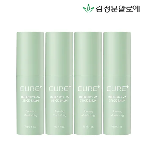 큐어 2X크림 수분 스틱밤 9g 2+2