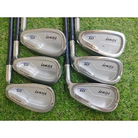 중고 (여성-레어) FITWAY OVER SIZE 38그램 카본 R 5~P 6아이언1