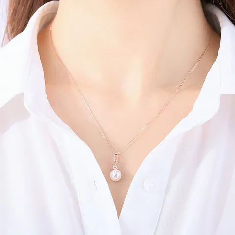 [GB] 베이직 볼륨 진주 14K Gold 펜던트 LPP19052G 428515