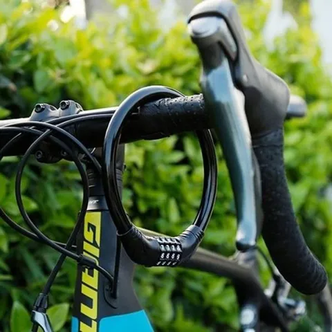 [하프클럽] 자전거잠금 로드 번호키 자물쇠 전기