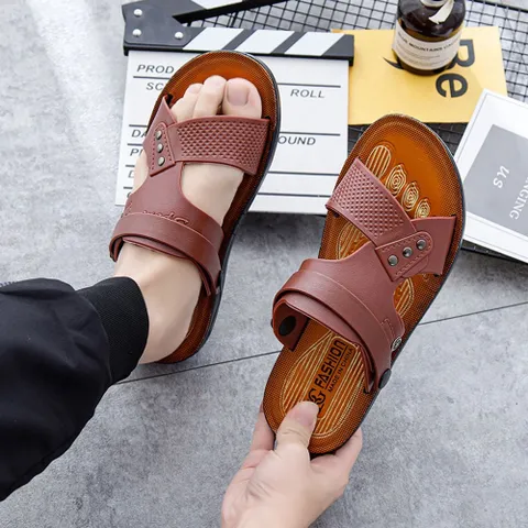 여름 남자 샌들 슬리퍼 투웨이 센달 여름샌들 발편한샌들 휴양지샌들 남자샌들 여행샌들