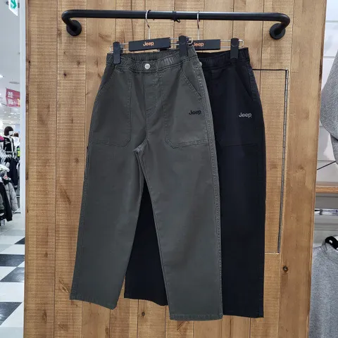 25신상 우븐 와이드 배기팬츠 KQ1PTU511