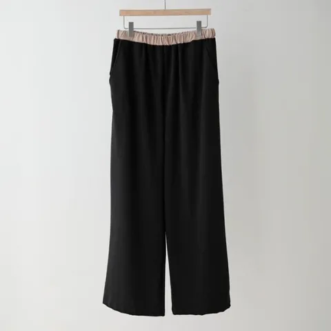 아이우먼 심플리배색밴딩쿨팬츠 WBS015M406 빅사이즈 (15912536)