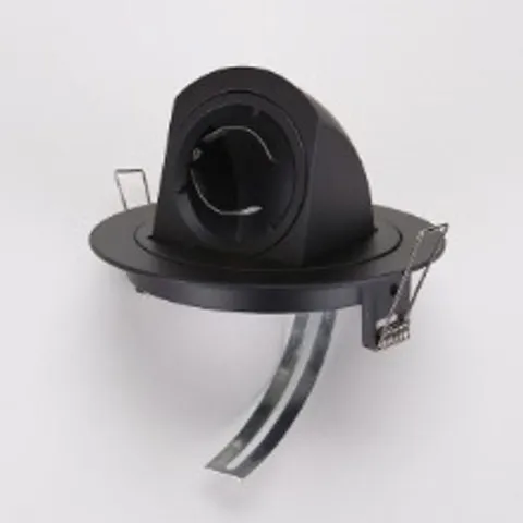 MR16 4인 치 프리매입 등기구 블랙 Y401A-B 예도 자재