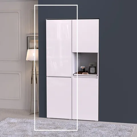 비스포크 슬림 480 다용도 도어 수납장 U222R