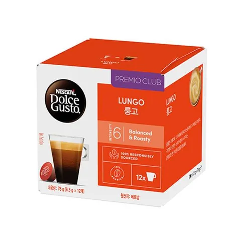 NDG 네스카페 돌체구스토 룽고 1박스 12입