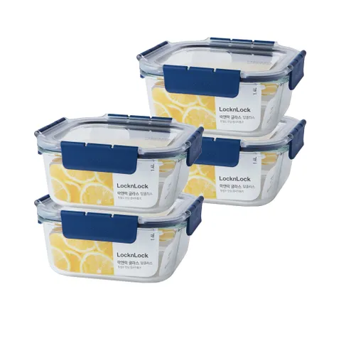 [본사] 락앤락 탑클라스 정사각 1.4L 4P