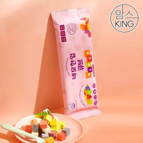 [맘스킹] 천우에프엔비 과일큐브치즈 MIX 24입(8가지맛)X2세트