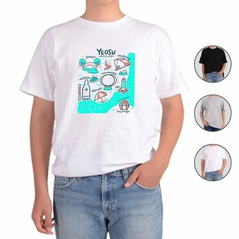 [하프클럽]  디자인 나만의 반팔티 전남 국내여행 여수