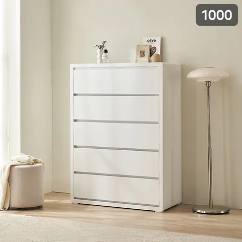 삼익가구 초대형  퓨어빅 1000 5단 광폭 초대형 서랍장