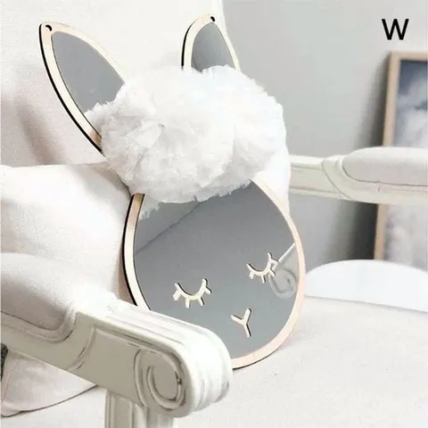 토끼 안전거울 토끼거울 책상거울 안전거울 귀여운거울