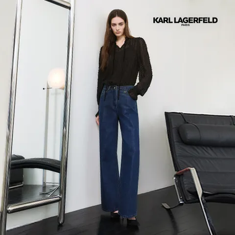 칼라거펠트 25FW 에뚜왈 펄 데님팬츠