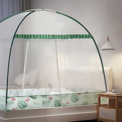 간편 접이식 침대 모기장 텐트 야외 캠핑 실내 거실 텐트모기장텐트 모기장파는곳