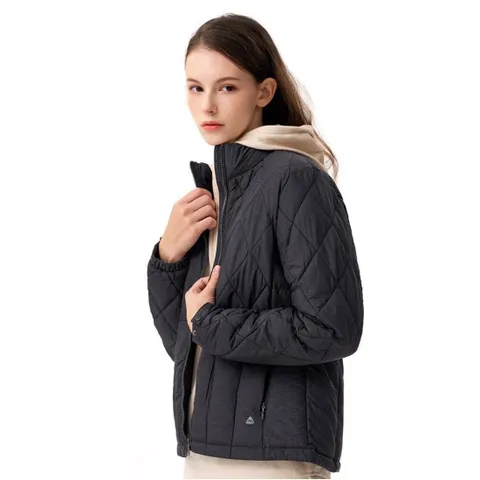 2004JK637W 웰론 하이넥 퀼팅 여자 간절기 겨울 경량 패딩 점퍼 자켓