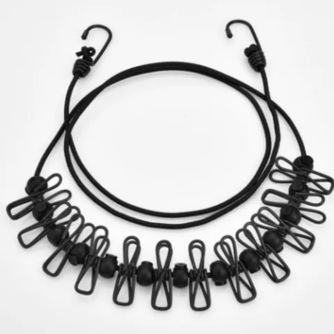 해외여행 간이 빨래줄 캠핑 야외 빨래