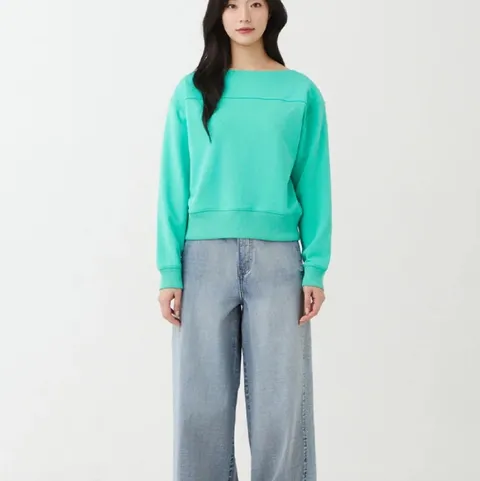 [플라스틱 아일랜드]보트넥 스웨트셔츠 PS2CL363 463694