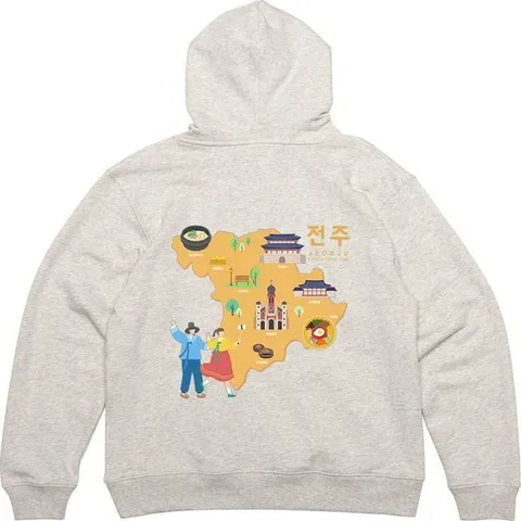 [하프클럽] 후드티 프린트티셔츠 풍남문 전주 한옥마을