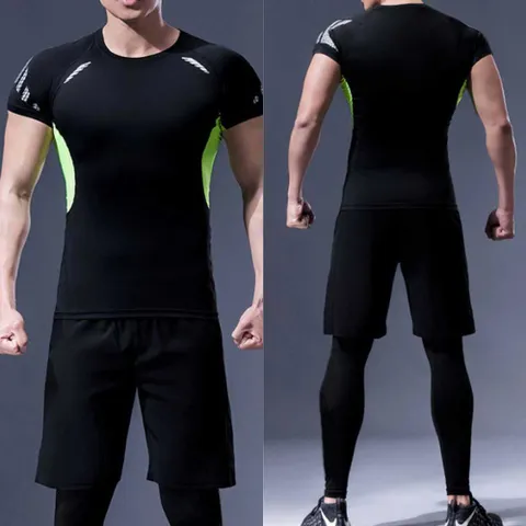 남자 헬스옷 조깅 운동 트레이닝복 상하 세트 체육복 헬스웨어 남자짐웨어 반팔운동복