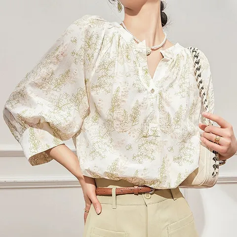 루이넬셔링블라우스 mde2301954