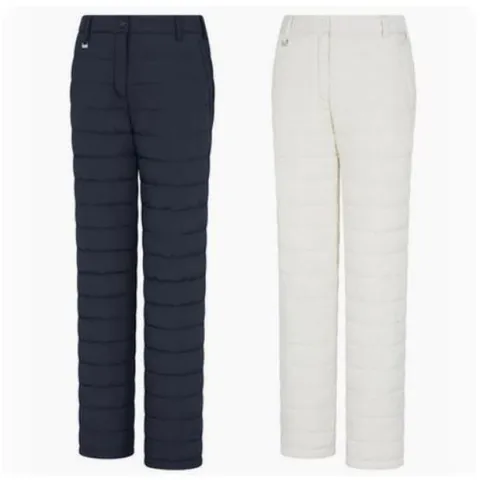 [롯데백화점]LD18 여성 겨울 물세탁가능한 방한 웰론솜패딩바지 KWP9627W