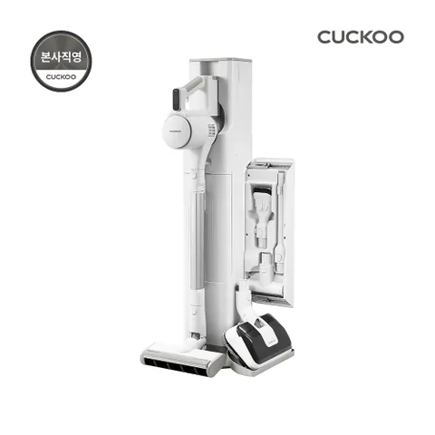 본사직영) 파워클론 Deep Clean 스테이션 무선청소기 CVC-DNLEM2520W