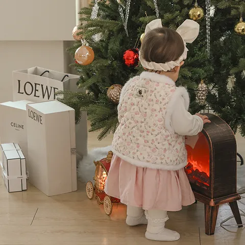 귀여운 쪼꼬미에게 꼬옥 어울리는 치마입고서 - 유아 골덴 스커트