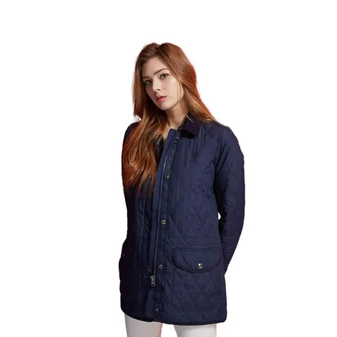 [하프클럽] 여성 카코트 퀼팅재킷(네이비)_HWP18-JP101