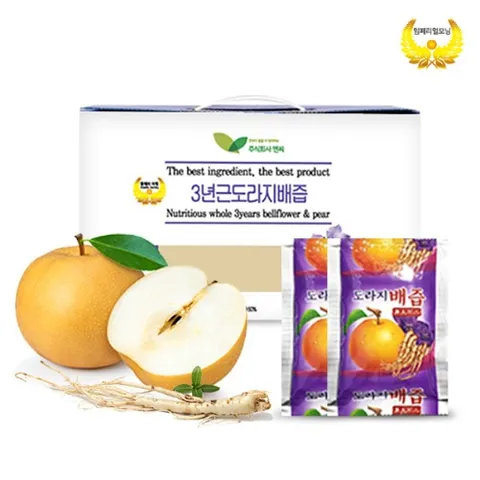 [임페리얼모닝] 3년근도라지배즙100ml 30포 4박스외