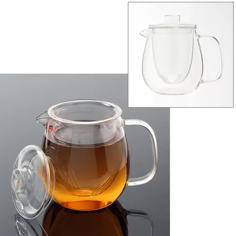 내열 유리 주전자 티포트 1.2L 거름망 티팟 차우리기