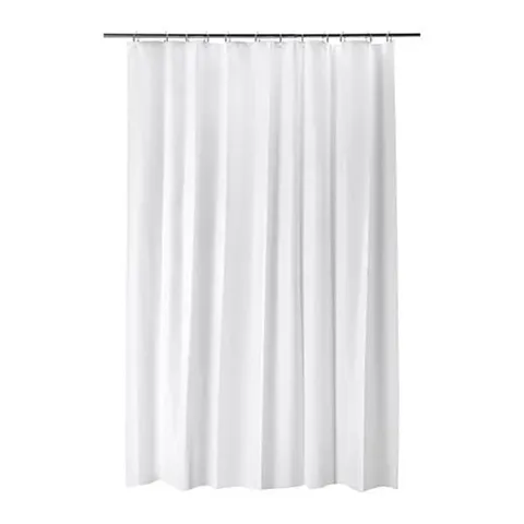 비에르센 샤워커튼 화이트 180x200cm PEVA