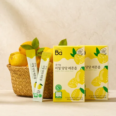 유기농 리얼당당 레몬즙 1박스