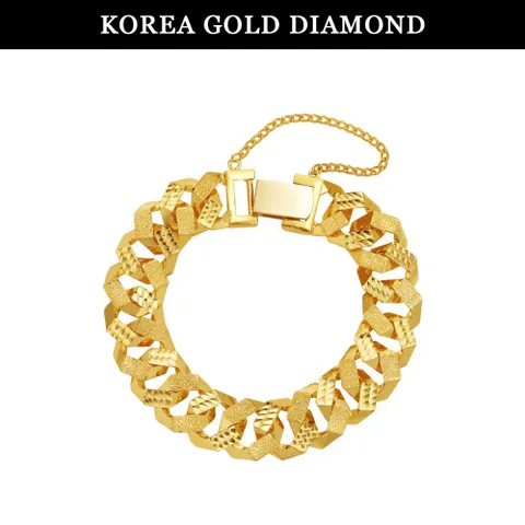 순금 팔찌 24K 남자 반 할로우 팔각 금팔찌 187.5g