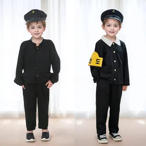 (구매) 남자 아기 옛날교복(차이나카라_나비카라).