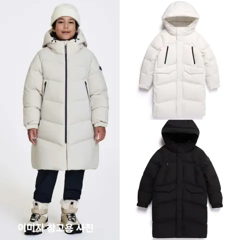 [모다인천] 오리털 후드부착롱다운 BKM쇼어L다운자켓1BKPAW4910 _IC