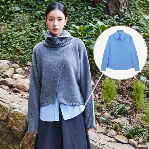 셀렙샵 에디션 25FW 피치가공 코튼100 셔츠