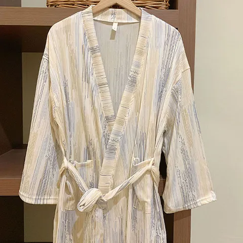 루즈핏 여성 샤워가운 여름 홈웨어 데일리 가운 여성샤워잠옷 시원한여름홈웨어