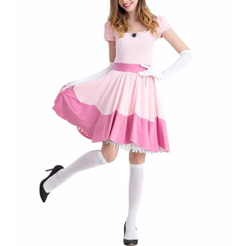 TC 교복몰 핑크 프린세스 공주 코스프레 드레스 의상 코스프레대여 코스프레의상대여
