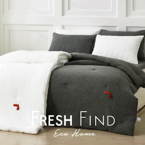 [롯데백화점][프레쉬파인드]애드윈 모달 와플 컴포터(6온스) Q 2color