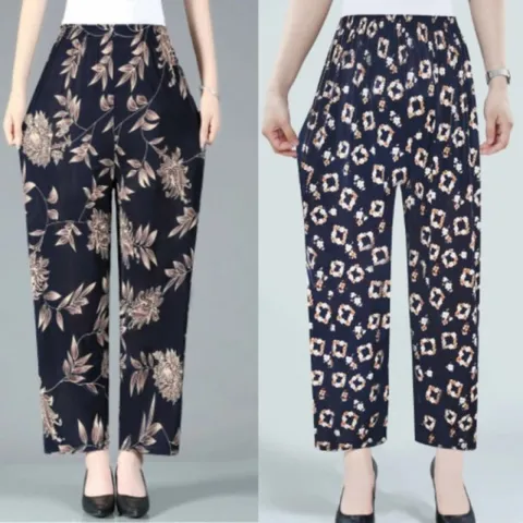 밴딩 쿨팬츠 여름 빅사이즈 작업복 쿨바지 홈웨어 9부