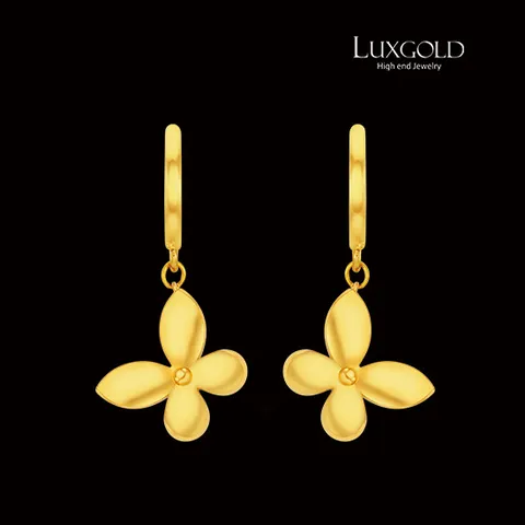 [LUXGOLD]24K 나비 귀걸이