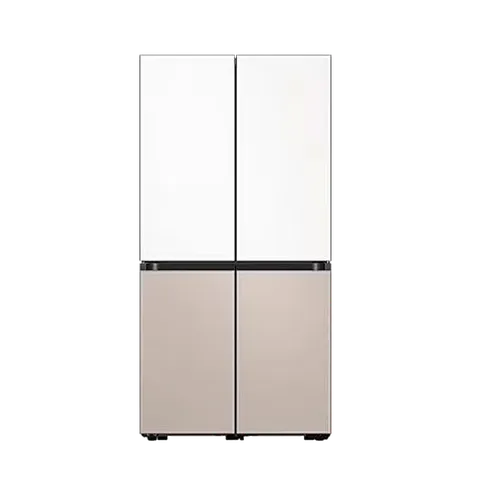 렌탈 [삼성] 냉장고 비스포크 4도어 새틴화이트/새틴베이지 (RF85C90J1AP6B)