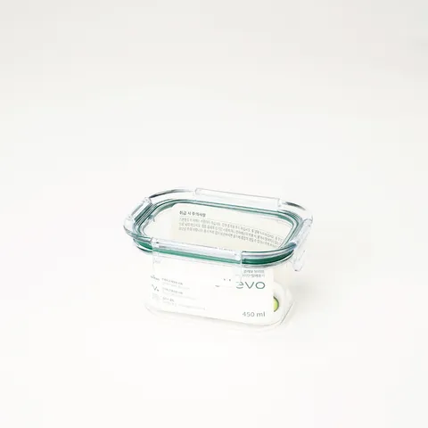 브리앙 풀 트라이탄 투명 밀폐 용기 반찬통 단품 450ml
